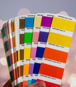 How to select a paint colour - paint colour book