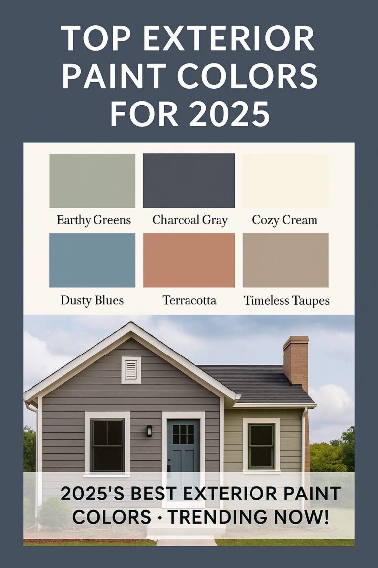 Best 2025 Exterior Paint Colours